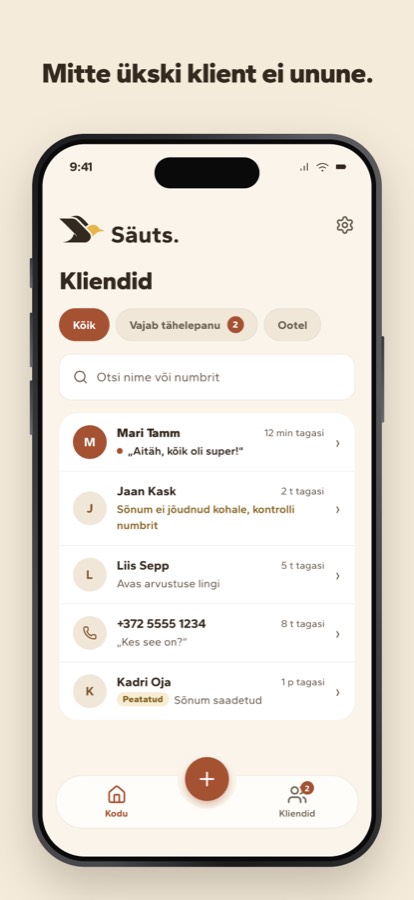 Säuts customer list